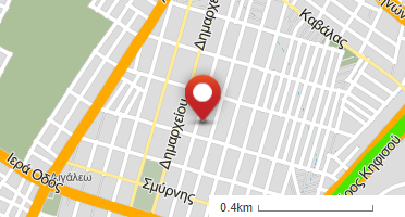 Location of business on map