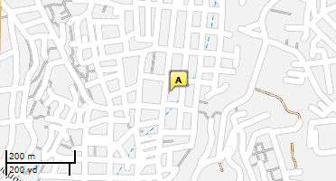 Location of business on map
