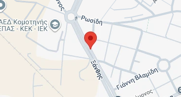 Location of business on map