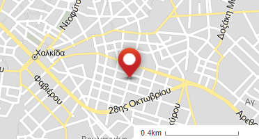 Location of business on map