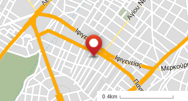 Location of business on map