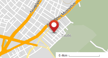 Location of business on map