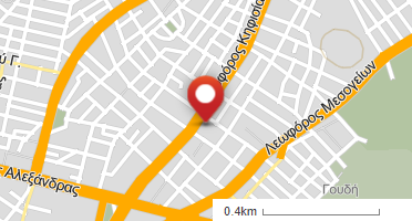 Location of business on map