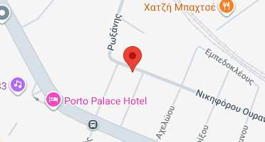 Location of business on map