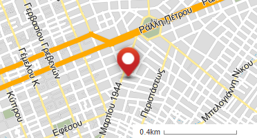 Location of business on map