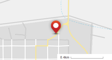 Location of business on map