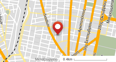 Location of business on map