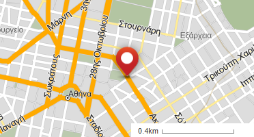 Location of business on map
