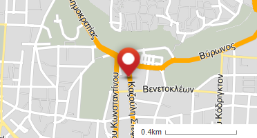 Location of business on map