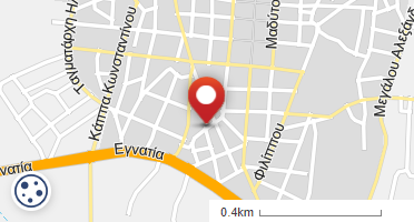 Location of business on map
