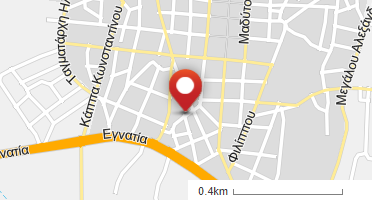 Location of business on map