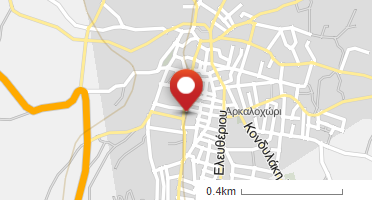 Location of business on map