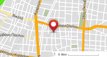 Location of business on map