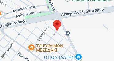 Location of business on map