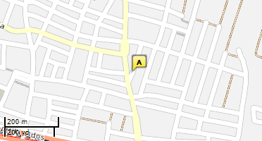 Location of business on map