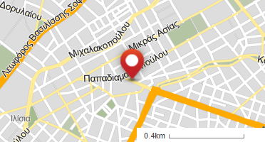 Location of business on map