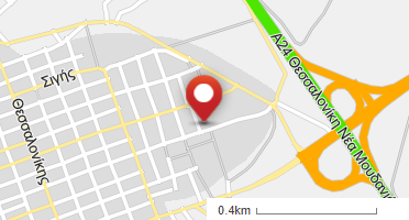 Location of business on map