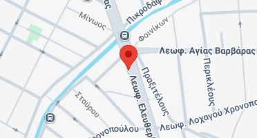 Location of business on map