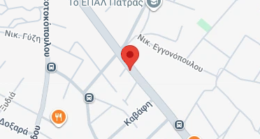 Location of business on map