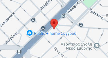 Location of business on map