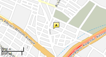 Location of business on map