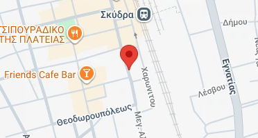 Location of business on map