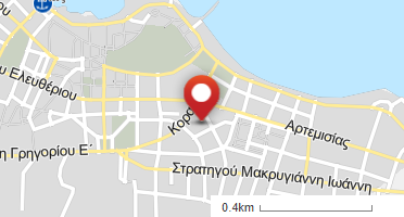 Location of business on map