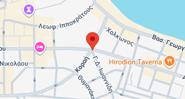 Location of business on map