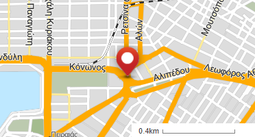 Location of business on map