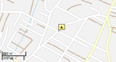 Location of business on map