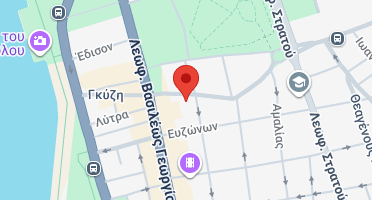 Location of business on map