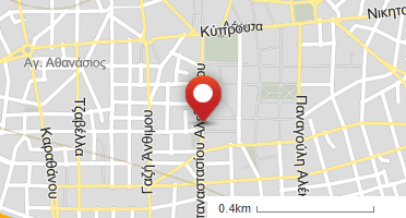 Location of business on map