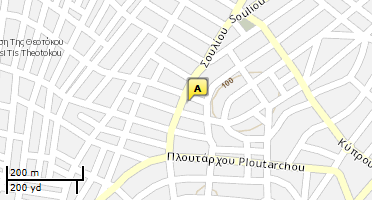 Location of business on map