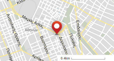 Location of business on map