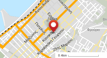 Location of business on map
