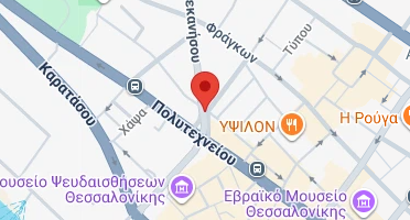 Location of business on map