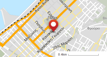 Location of business on map