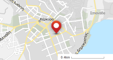 Location of business on map