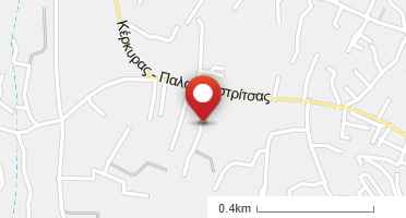 Location of business on map