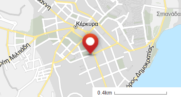 Location of business on map