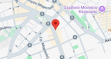Location of business on map