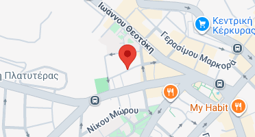 Χάρτης και σημείο της επιχείρησης