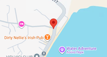 Location of business on map