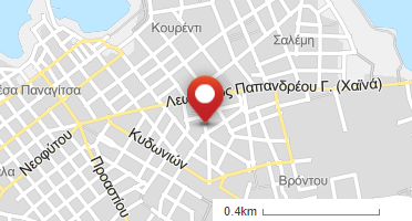 Location of business on map