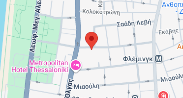 Location of business on map