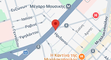 Location of business on map