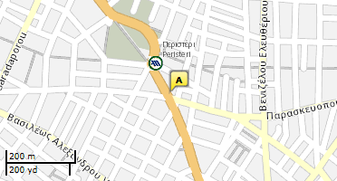 Location of business on map