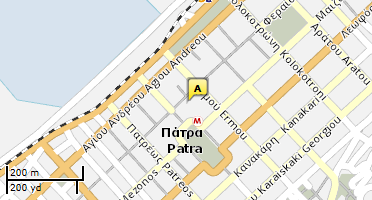 Χάρτης και σημείο της επιχείρησης