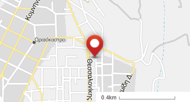Location of business on map