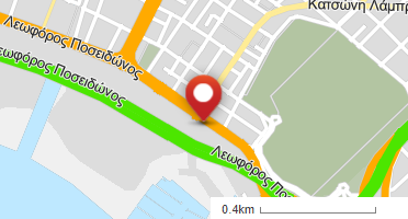 Location of business on map